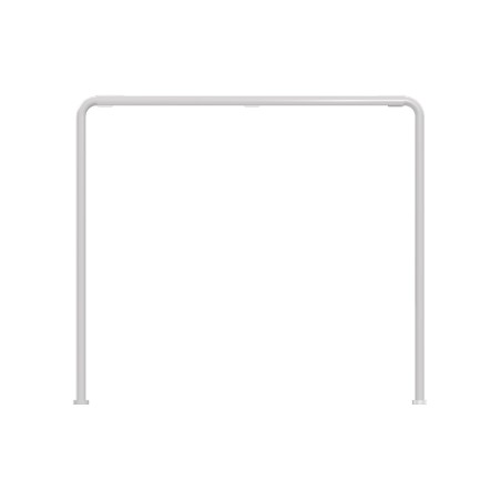 Tavolo da Esterno Modello Radura Essenza School 015 - Dimensioni 69 x 63 x 60 cm - In Metallo - Colore Bianco
