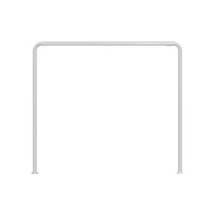 Tavolo da Esterno Modello Radura Essenza School 015 - Dimensioni 69 x 63 x 70 cm - In Metallo - Colore Bianco 2