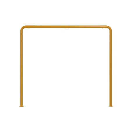 Tavolo da Esterno Modello Radura Essenza School 015 - Dimensioni 69 x 63 x 70 cm - In Metallo - Colore Giallo