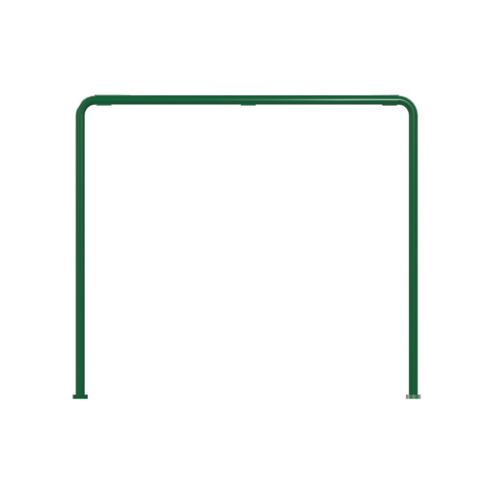 Tavolo da Esterno Modello Radura Essenza School 015 - Dimensioni 69 x 63 x 70 cm - In Metallo - Colore Verde