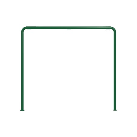 Tavolo da Esterno Modello Radura Essenza School 015 - Dimensioni 69 x 63 x 70 cm - In Metallo - Colore Verde