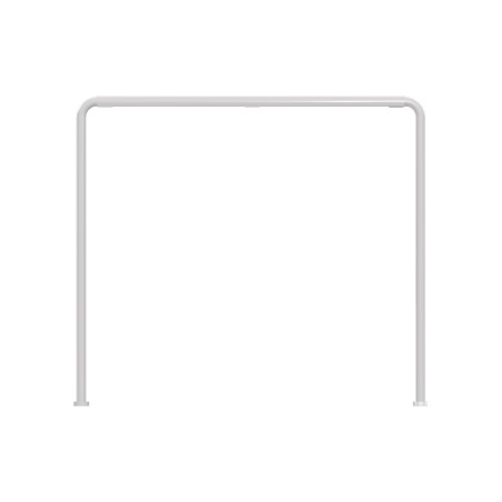 Tavolo da Esterno Modello Radura Essenza School 015 - Dimensioni 69 x 63 x 77 cm - In Metallo - Colore Bianco