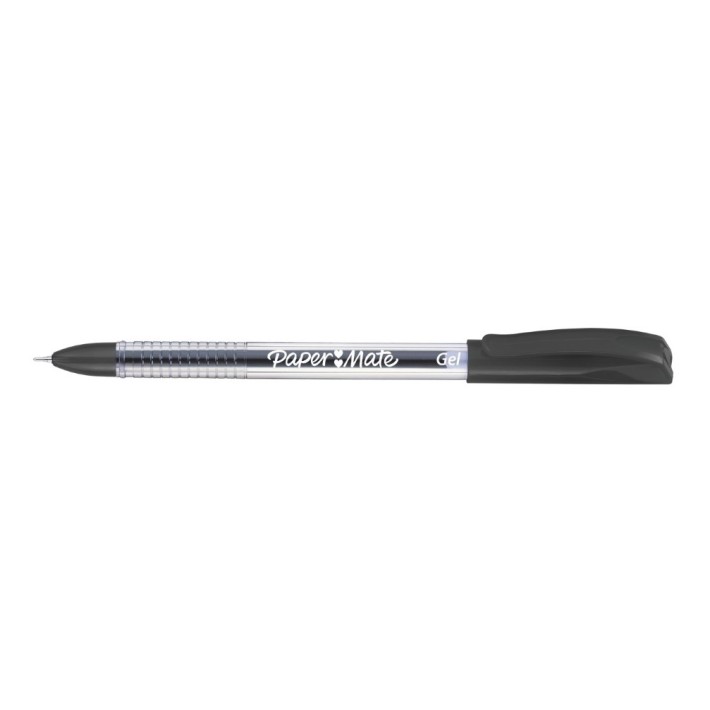 Papermate 2084415 penna gel Penna in gel con cappuccio Nero 4 pz
