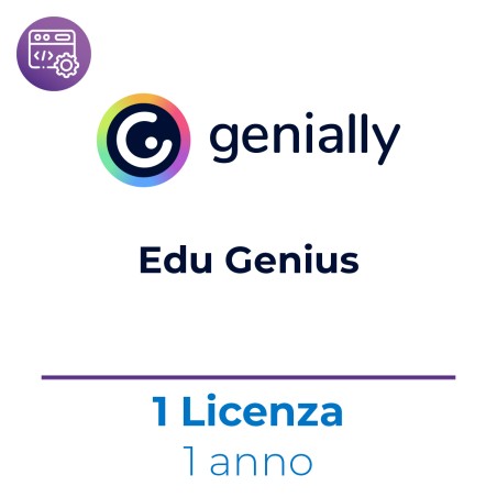 Genially Edu Genius - 1 Docente (min acquisto 10 Docenti) - 1 Anno