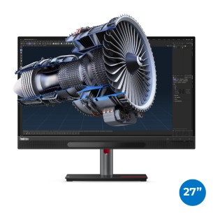 Monitor 3d Multimediale - Lenovo Thinkvision 27" IPS 4K/3D - 2x HDMI - DP - Porta Ethernet - 7xUsb - Usb-C - Garanzia 36 mesi