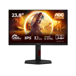 AOC G4 24G4ZR/02 Monitor PC 60,5 cm (23.8") 1920 x 1080 Pixel Nero, Rosso