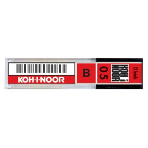 Koh-I-Noor Astuccio 12 mine B 0,5mm E205-B