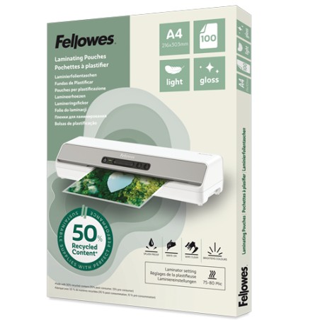 Fellowes 100142987 pellicola per plastificatrice 100 pz
