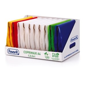 Favorit 400184712 copertina per libro e rivista 300 pz Colori assortiti