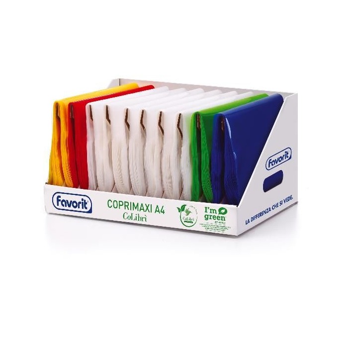 Favorit 400184712 copertina per libro e rivista 300 pz Colori assortiti