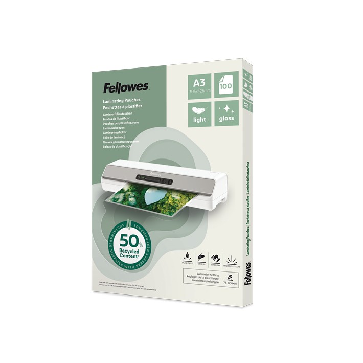Fellowes 100142988 pellicola per plastificatrice 100 pz