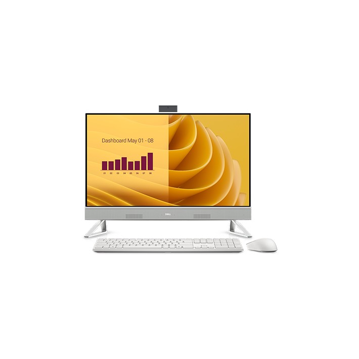 DELL EC27250 Intel Core 5 120U 68,6 cm (27") 1920 x 1080 Pixel PC All-in-one 16 GB DDR5-SDRAM 512 GB SSD Windows 11 Pro Wi-Fi