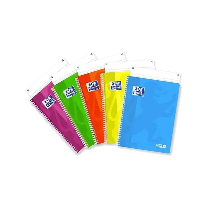 Oxford 400139394 quaderno per scrivere A4 120 fogli Colori assortiti