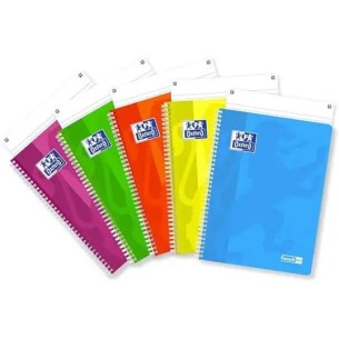 Oxford 400139395 quaderno per scrivere A4 120 fogli Colori assortiti