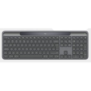 Logitech Signature Slim Solar + K980 for Business tastiera Universale RF senza fili + Bluetooth QWERTY Italiano Grafite