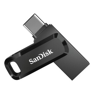 SanDisk Ultra Dual Drive unità flash USB 128 GB USB Type-A / USB Type-C 3.2 Gen 1 (3.1 Gen 1) Nero, Argento