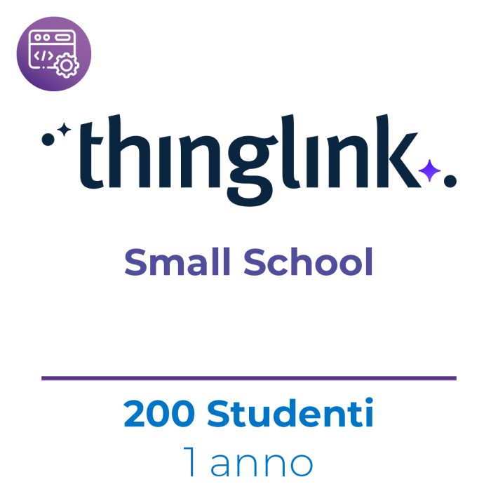 ThingLink Small School License - Licenza K12 fino a 200 Studenti - Abbonamento 1 Anno