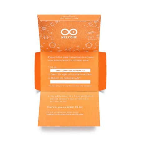 Education Junior Certification 30 Codes for Arduino Student Kit