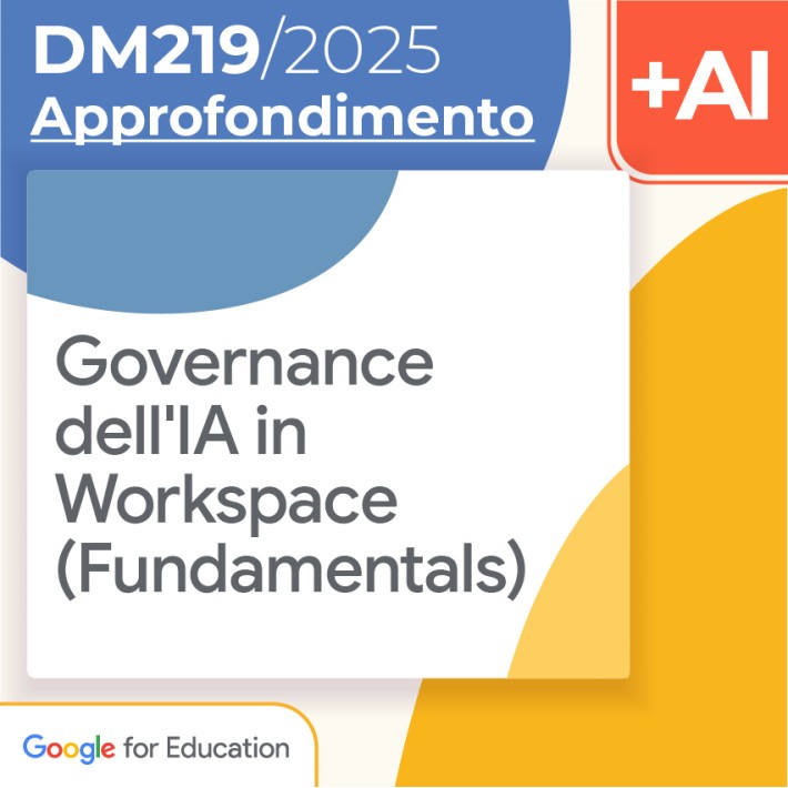 Governance dell'IA in Workspace (Fundamentals) 10h Formazione on line