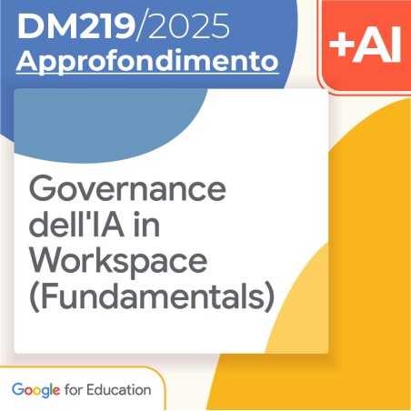 Governance dell'IA in Workspace (Fundamentals) 10h Formazione on line