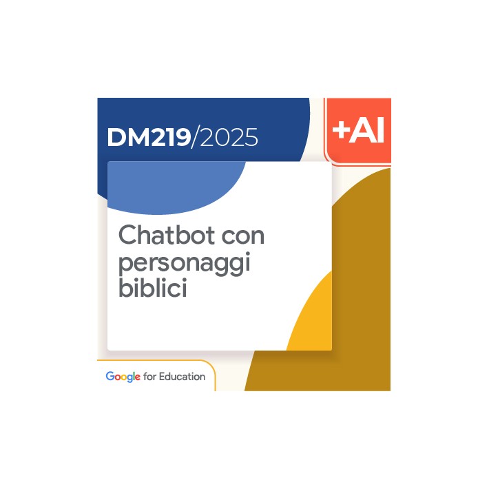 Chatbot con personaggi biblici 2h Formazione on line