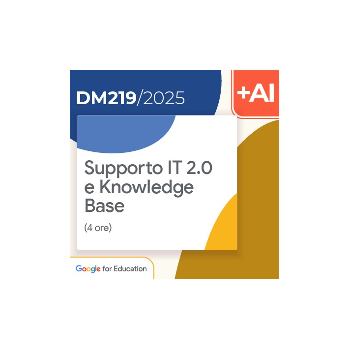 Supporto IT 2.0 e Knowledge Base 4h Formazione on line
