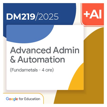 Advanced Admin & Automation (Fundamentals) 4h Formazione on line