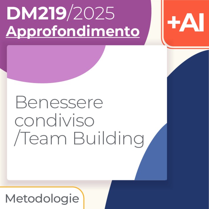 Benessere condiviso / Team Building 10h Formazione on line