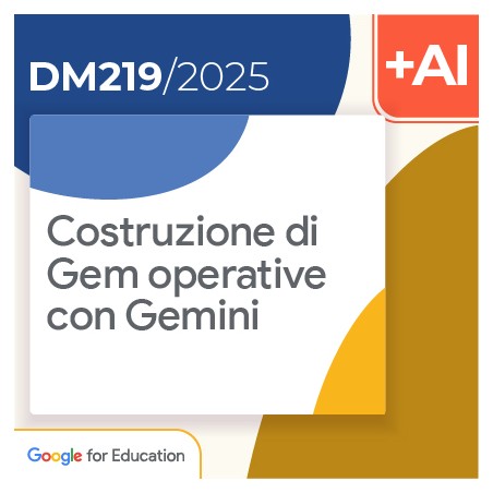 Costruzione di Gem operative con Gemini 2h Formazione on line