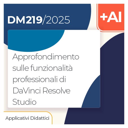 Approfondimento sulle funzionalità professionali di DaVinci Resolve Studio 2h Formazione on line