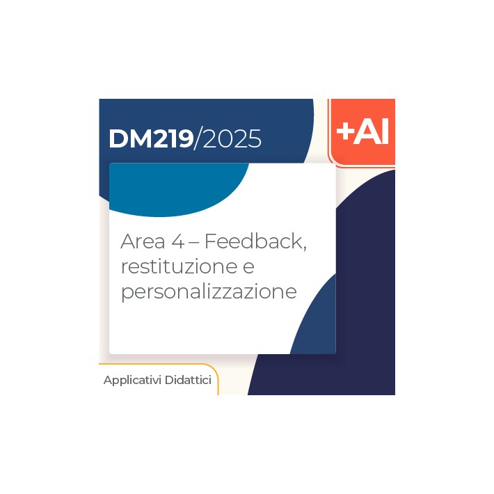 Area 4 – Feedback, restituzione e personalizzazione   2h Formazione on line