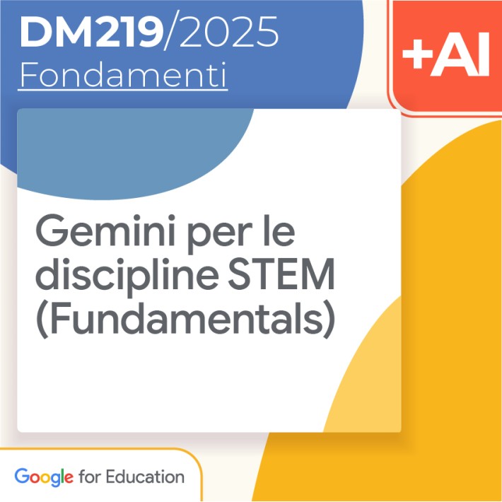 Gemini per le discipline STEM (Fundamentals) 8h Formazione on line
