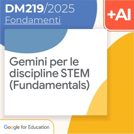 Gemini per le discipline STEM (Fundamentals) 8h Formazione on line