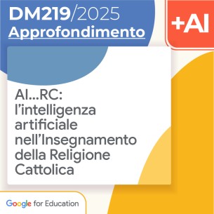 AI…RC: l’intelligenza artificiale nell’Insegnamento della Religione Cattolica 10h Formazione on line