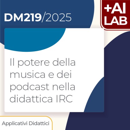 Il potere della musica e dei podcast nella didattica IRC 2h Lab in presenza