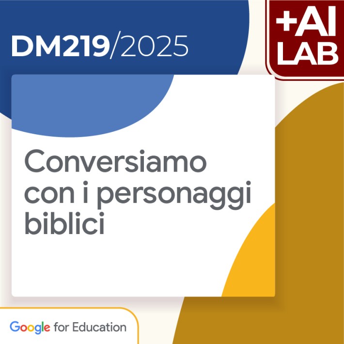 Conversiamo con i personaggi biblici 2h Lab in presenza