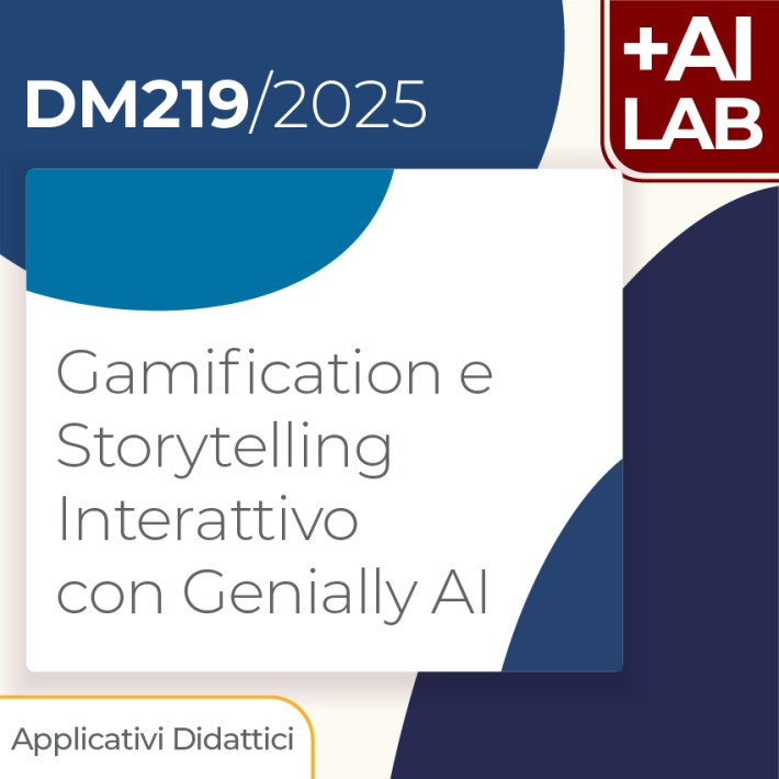 Gamification e Storytelling Interattivo con Genially AI 2h Lab in presenza