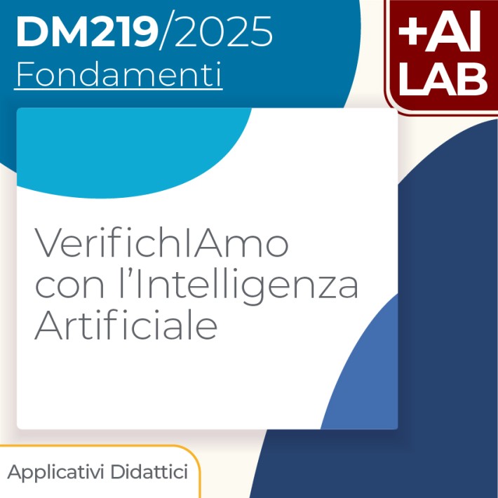 VerifichIAmo con l’Intelligenza Artificiale 10h Lab in presenza