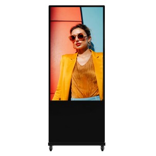 Totem 55" - 4 Gb Ram - 32 Gb Memoria - Android 13 - con Ingressi Hdmi e Controllo Remoto (Opzionale)