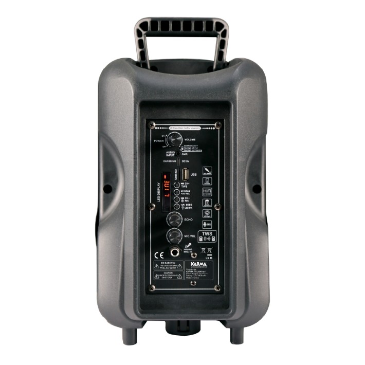 Cassa Amplificata - Karma LX 8 - 1 Micrfono Wireless - 300W PMPO