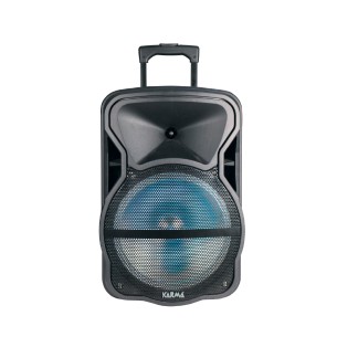 Cassa Amplificata - Karma LX12 - 1 Microfono Wireless + 1 Microfono con il filo + Treppiede - 600W PMPO 2