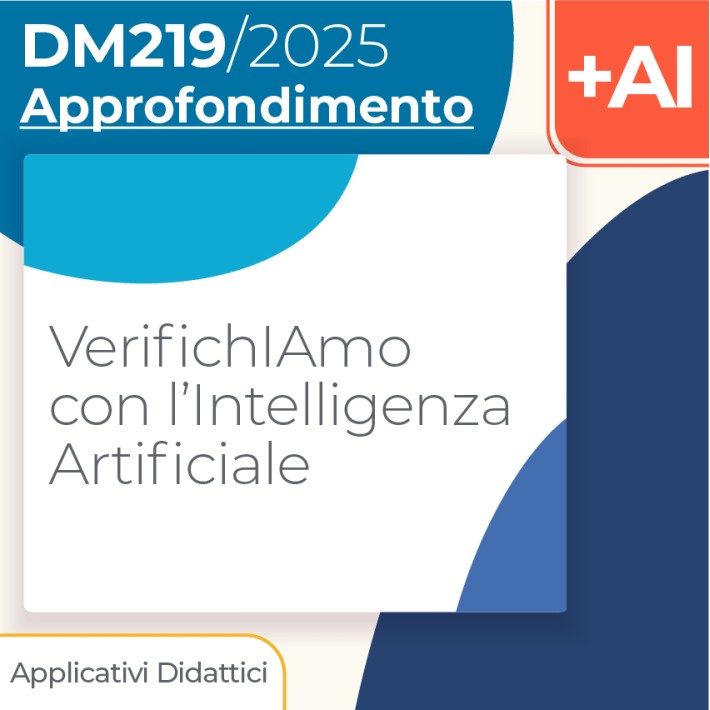 VerifichIAmo con l’Intelligenza Artificiale 10h Formazione on line