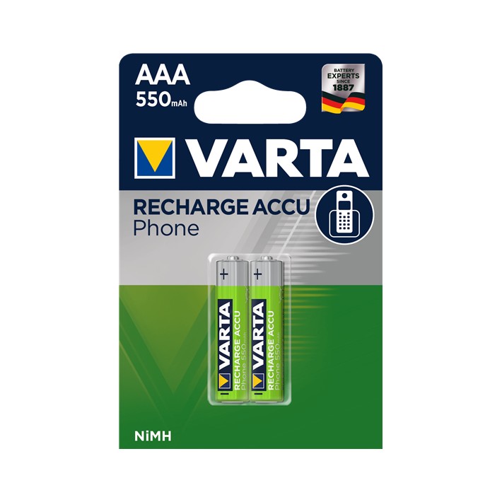 Varta 58397101402 Batteria ricaricabile Mini Stilo AAA Nichel-Metallo Idruro (NiMH)