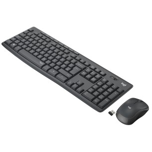 Logitech MK295 Kit Mouse e Tastiera Wireless Silent