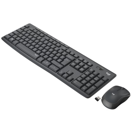 Logitech MK295 Kit Mouse e Tastiera Wireless Silent