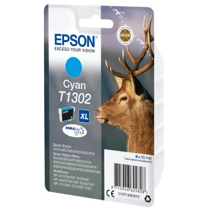 Epson Stag Inchiostro ciano singolo DURABrite Ultra Cervo T1302