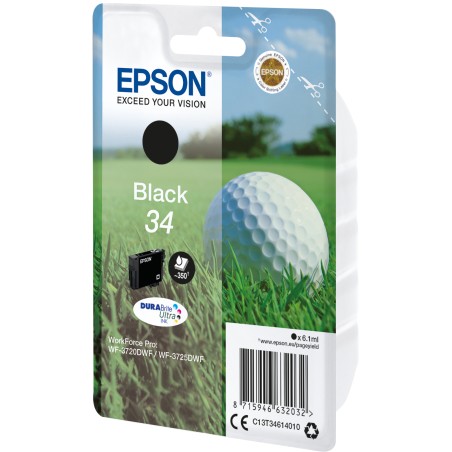 Epson Golf ball Inchiostro nero singolo DURABrite Ultra Pallina da golf 34