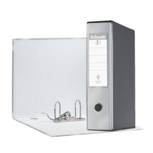 Esselte Registratori in plastica con custodia EUROFILE - F.to Protocollo - Dorso 8 cm