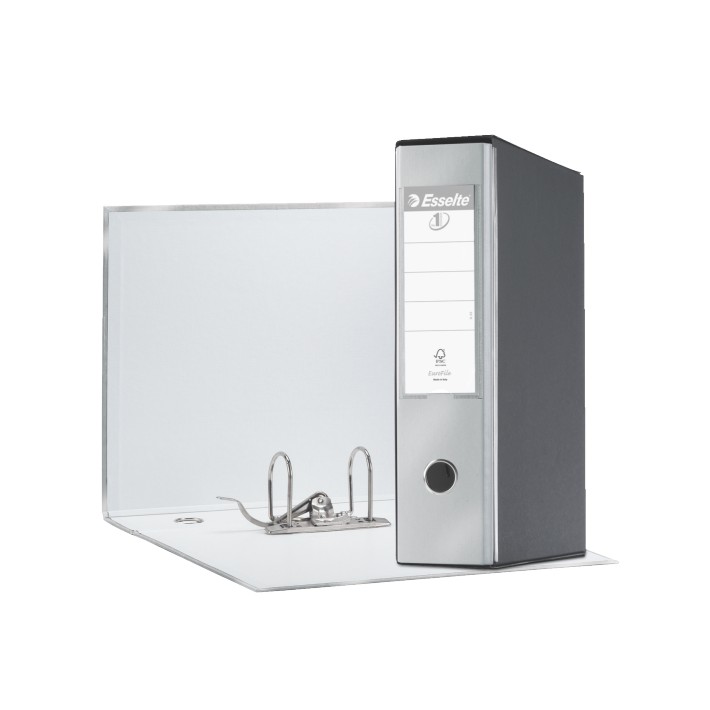 Esselte Registratori in plastica con custodia EUROFILE - F.to Protocollo - Dorso 8 cm