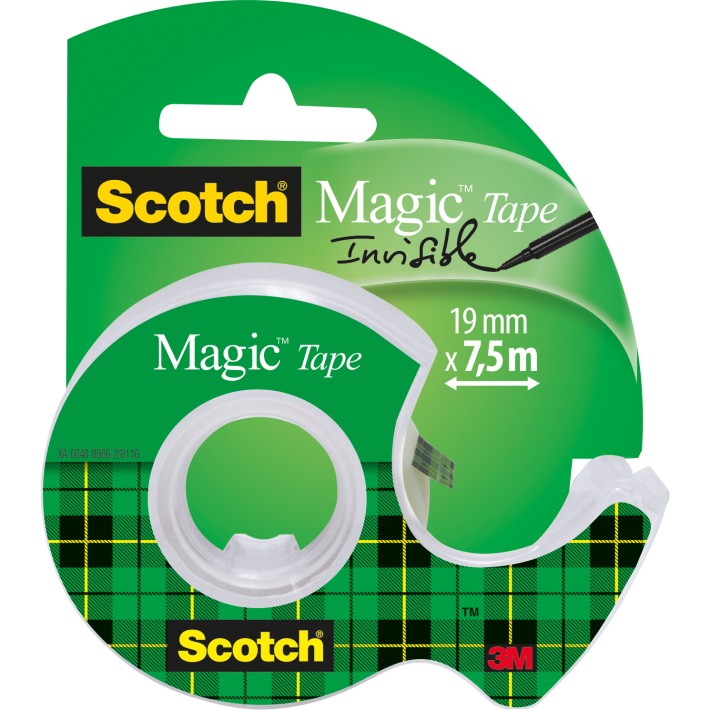 Scotch Nastro adesivo ® Magic™ 19mm x 7.5m con chiocciola